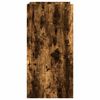 vidaXL Wasmachinekast Gerookt eiken 67,5 x 48 x 97 cm Bewerkt hout