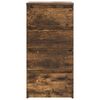 vidaXL Dressoir 37,5x35x76 cm bewerkt hout gerookt eikenkleurig