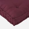vidaXL Pallet Sofa Kussen Bordeaux 120 x 80 x 12 cm Stof