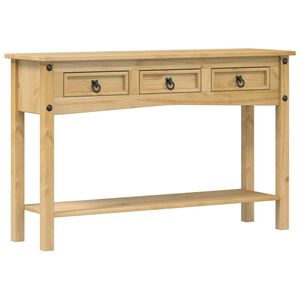 vidaXL Consoletafel "Corona" 114x34,5x73 cm massief grenenhout