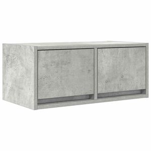 vidaXL TV-meubel 60x31x25,5 cm bewerkt hout betongrijs