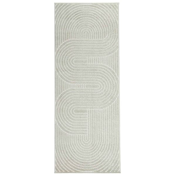 vidaXL Vloerkleden Rechthoekig PALMERAS Groen 80 x 200 cm Polyester