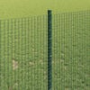 vidaXL Hek met Paal Groen 1 x 25 m Staal