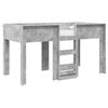 vidaXL Bunk Bed voor Kinderen Beton Grijs 100 x 200 cm Bewerkt hout