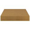 vidaXL Wandplank met opslag 2 pcs Beige 23 x 23,5 x 4 cm Bewerkt hout