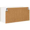 vidaXL Hangkast met opslag Oudhout 80 x 31 x 40 cm Bewerkt hout