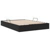 vidaXL Opslag bed met matras met hoofdeinde Zwart 140 x 190 cm Fluweel