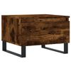 vidaXL Salontafels 2 st 50x46x35 cm bewerkt hout gerookt eikenkleurig