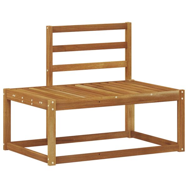 vidaXL Buiten bankenset 2 pcs Naturel 182,5 x 63 x 73 cm