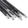 vidaXL Kabelbinders 12 st 4,6 x 300 mm Zwart