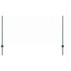 vidaXL zeshoekig gaasgek met palen 10 x 1 m PVC-Coated Staal Groen