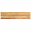 vidaXL Traptreden 2 st 110x25x2 cm massief eikenhout lichtbruin