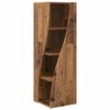vidaXL Hoekkast 32x32x102cm Bewerkt hout Oudhout