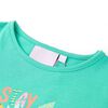 Kindershirt 104 mintkleurig