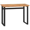 vidaXL Bureau 100x45x75 cm massief teakhout