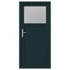 vidaXL Zij-ingangsdeur 88 x 198 cm PVC Antraciet