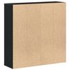 vidaXL Boekenkast Zwart Eiken 98x29x97,5 cm Engineered Wood