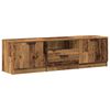 vidaXL Tv-meubel 140x35x40 cm bewerkt hout oud houtkleurig