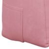 vidaXL Rugkussen Roze 120 x 24 x 50 cm Fluweel