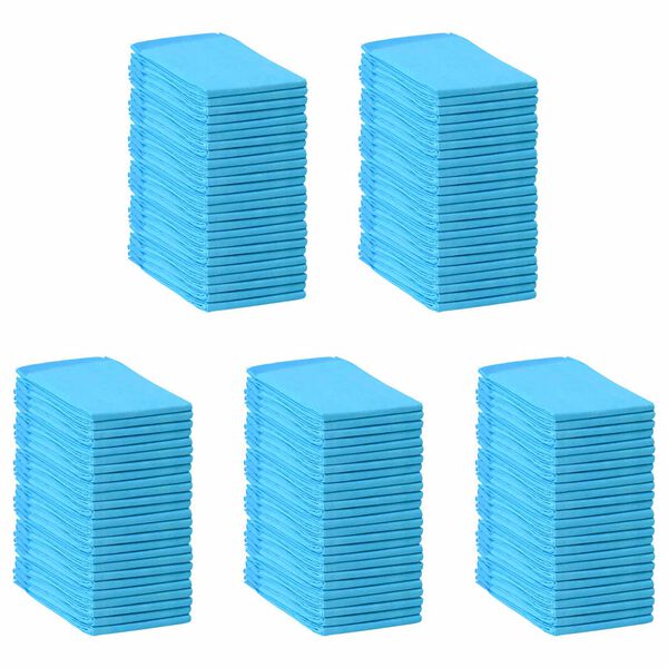 vidaXL Trainingspad voor Huisdieren 300 pcs Blauw en Wit 120 x 80 cm