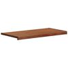 vidaXL Raamsokkel Bruin Hout 80 x 40 x 4,5 cm PVC