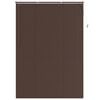 vidaXL Venetiaanse jaloezie Donkerbruin met Patroon 213 x 160 cm 25 mm