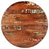 vidaXL Tafelblad rond &Oslash; 80x2,5 cm massief gerecycled hout