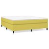 vidaXL Boxspring bed 160x200 cm stof groen