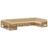 vidaXL Sofa-Sets 10 st Massief Acaciahout