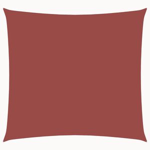 vidaXL Zonnescherm vierkant 2x2 m oxford stof terracottakleurig