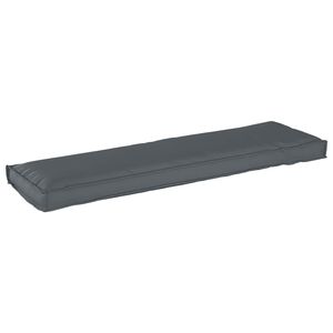 vidaXL Palletkussen voor bank Antraciet 140 x 40 x 8 cm Oxford stof