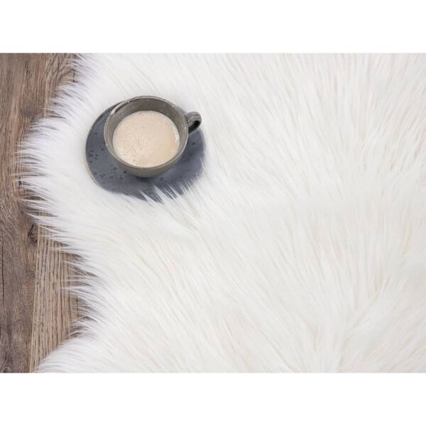 Venture Home Schapenvacht Katy 90x60 cm acryl wit