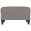 vidaXL Voetenbank 70x55x41 cm stof taupe