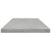 vidaXL Wandschappen 4 st 80x20x1,5 cm bewerkt hout betongrijs