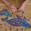 UNIDRAGON Puzzel Milky Whales 172 stukjes medium 33x20 cm hout