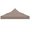 vidaXL Partytentdak 270 g/m&sup2; 6x3 m taupe