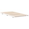 vidaXL Bedframe Wit 100 x 220 cm Massief grenenhout