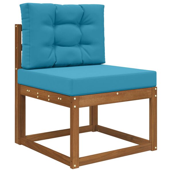 vidaXL Buiten bankkussen 2 pcs Koninklijk Blauw Polyester