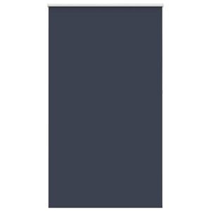 vidaXL Rolgordijn verduisterend 130x230 cm stofbreedte 126,6 cm blauw