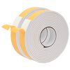 vidaXL Zelfklevende schuimtape 2 pcs Wit 30mm x 5m CR Schuim
