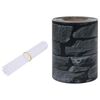 vidaXL Privacystrip steen-look 35x0,19 m PVC grijs