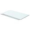 vidaXL Schappen 2 st 60x30 cm glas transparant