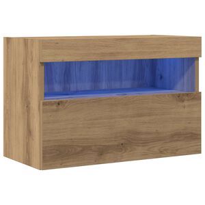 vidaXL TV Wandkast 60 x 30 x 40 cm artisanaal eikenkleurig