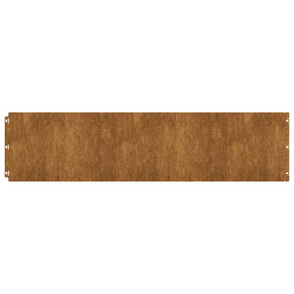 vidaXL Graskanten 20 st 25x103 cm flexibel weervast staal