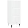 vidaXL Dressoir 34,5x32,5x90 cm bewerkt hout wit