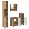 vidaXL Badkamermeubelset 4 st Artisan Eiken 61 x 35 x 64 cm