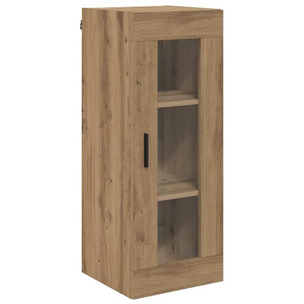 vidaXL Wandkast Artisan Eiken 34,5 x 34 x 90 cm