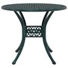 vidaXL Tuin eettafelset 5 pcs Groen Aluminium