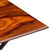 vidaXL Salontafel met gekrulde poten 110x60x39 cm massief hout