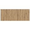 vidaXL Hoofdbord Met Kast met lade 3 pcs Artisan Eiken Bewerkt hout